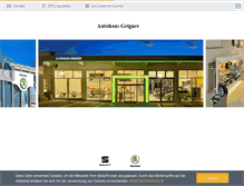 Tablet Screenshot of geigner.at